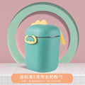 Portable baby formula dispenser - travel-friendly, airtight, and moisture-proof container for formula, complementary food, and rice cereal. features divided compartments for portion control and storage