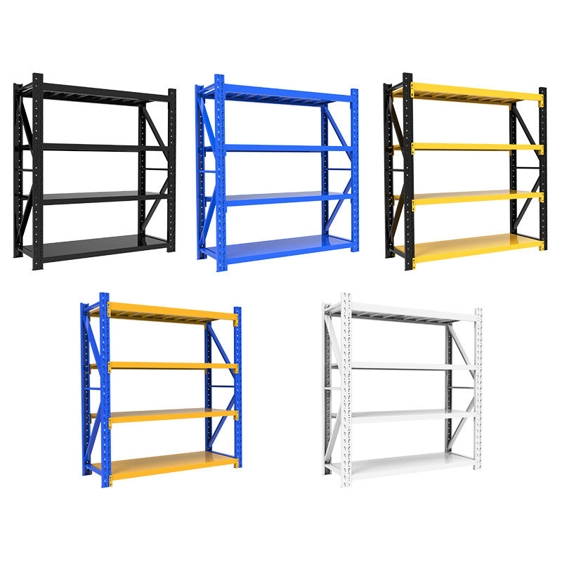 Zhejiang shelf manufacturers customize storage racks, shelves, multi-layer display racks, heavy-duty thickened storage goods, iron racks
