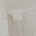 white lace evening dress high-end backless princess dress birthday party prom puffy gauze skirt girl performance