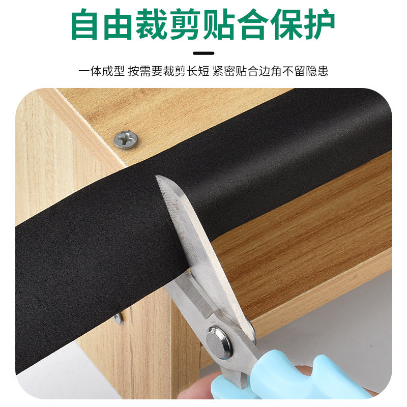 Chair mats, table and chair foot covers, furniture, sofa, silent and wear-resistant bedside holder, table corner non-slip self-adhesive anti-collision strip