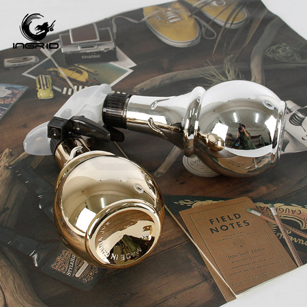 Hair watering can Hair salon special gold-plated watering can High pressure fine mist spray bottle Gardening watering flower replenishing water Portable watering can