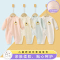 Baby onesie spring & fall cotton long sleeve sleepsuit romper newborn unisex monk suit seamless bodysuit