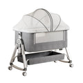 Baby crib - portable, foldable, multi-functional bassinet - newborn & toddler convertible bed