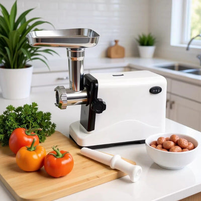 New multifunctional electric meat grinder automatic sausage stuffer vegetable filling machine mini garlic chopper baby food blender - cross-border