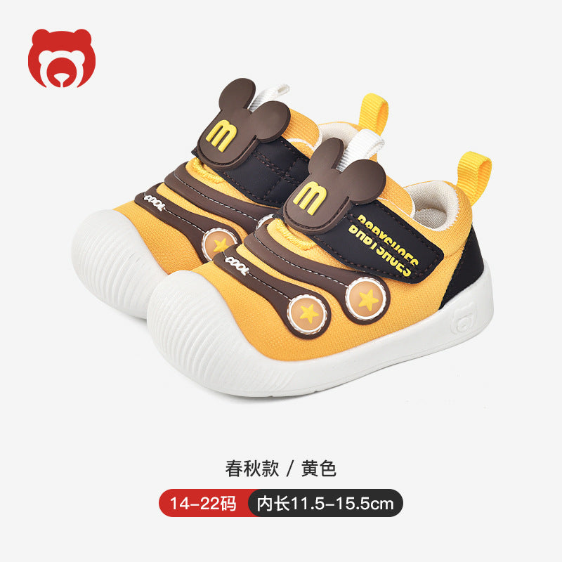 Toddler shoes for boys, spring and autumn, 0-1-2 years old, soft sole infant shoes, children's shoes, infant and toddler shoes for girls