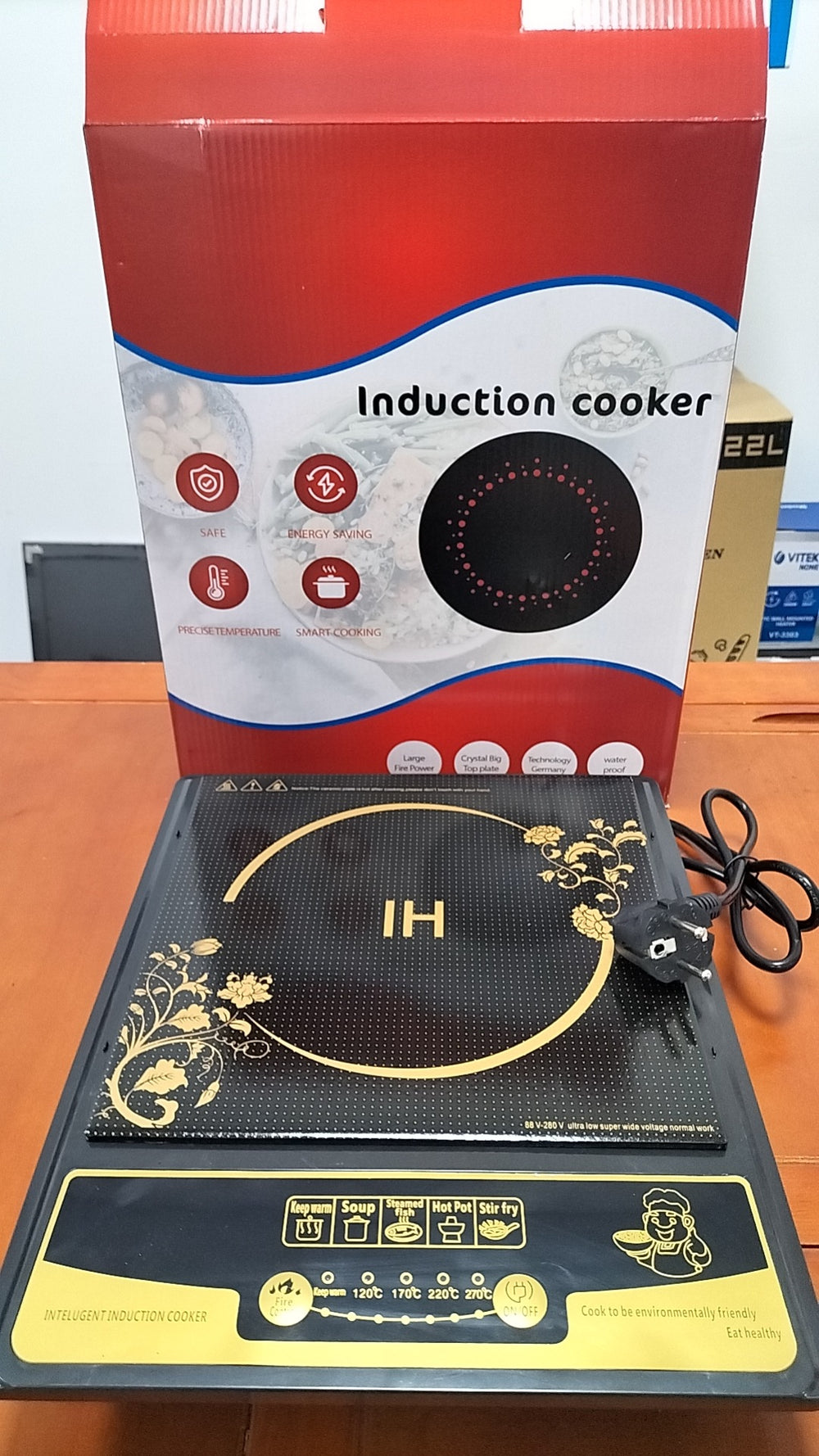 Export export touch button single furnace household induction cooker high power hot pot dormitory infrared electric ceramic stove cross-border