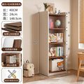 Wall-mounted freestanding bookcase & storage unit - kids' bookshelf, student home organizer, multi-tier storage cabinet