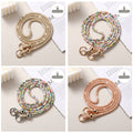 Luxury rhinestone phone lanyard - long crossbody phone chain, shoulder strap, bag charm, and phone cord