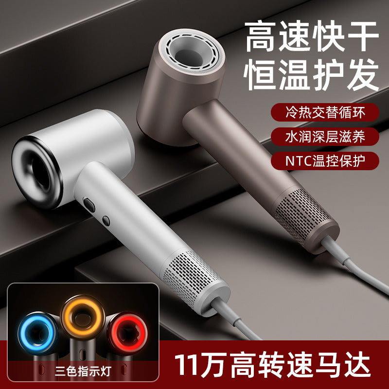 hotel high-speed hair dryer hair care leafless high-speed wall-mounted hair dryer manufacturer wholesale