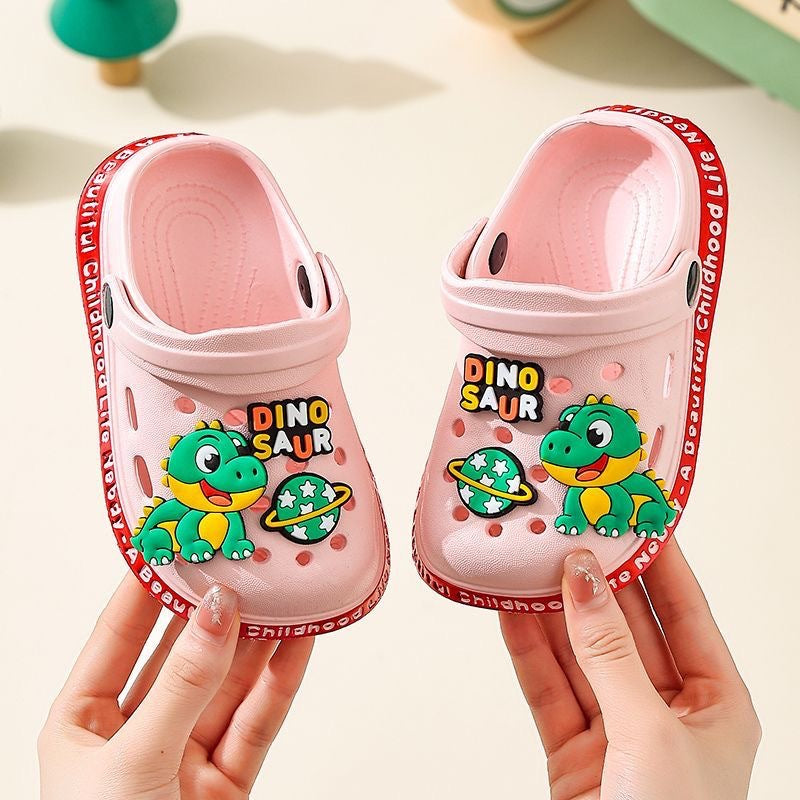 Eva kids' clogs - summer indoor anti-slip cartoon sandals for girls and boys (toddler to big kid sizes) - perfect for outdoor wear and beach fun