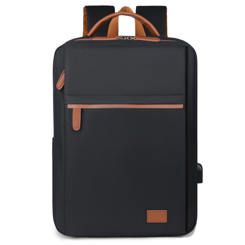 Cross-border new casual backpack, go out for short trips, backpack, fashionable and versatile multi-compartment laptop bag
