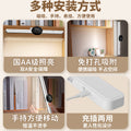 Eye-care desk lamp for study, cool desk lamp for dorm room reading, rechargeable led magnetic lamp for college students, dorm room adhesive lamp