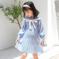 Girls' knitted sweater dress - spring/autumn new arrival - fresh & sweet princess style