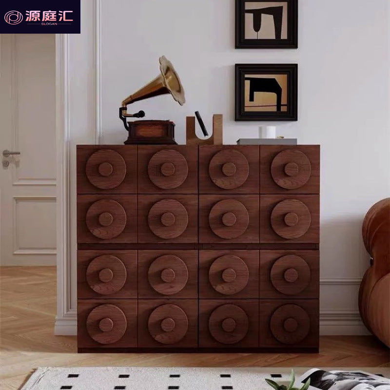 Chinoiserie carmen cabinet solid wood casualfor home tv cabinet storage cabinet side cabinet sideboard medieval cabinet chest of drawers bedside table