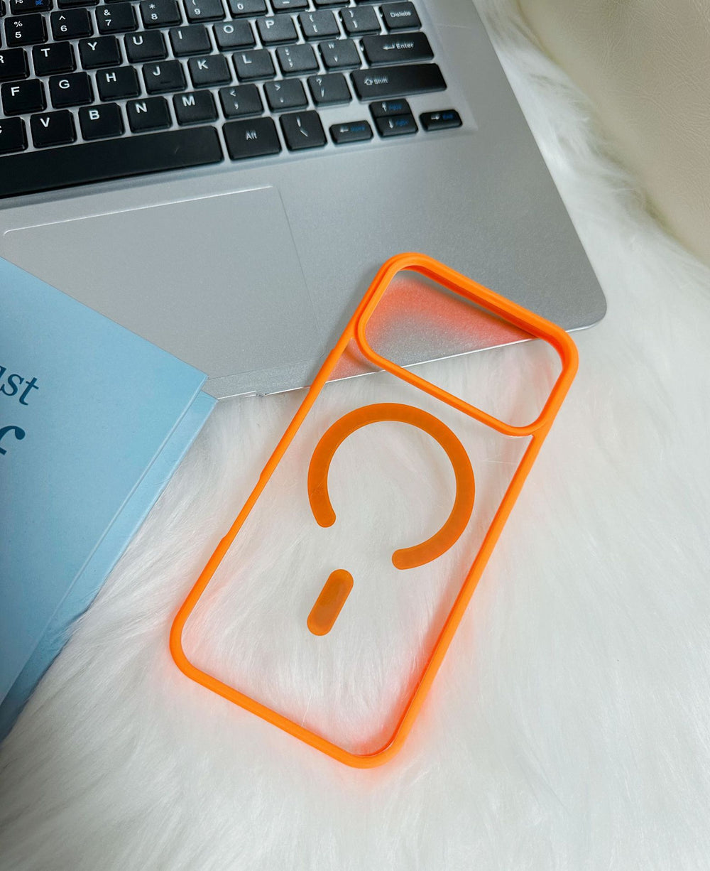 Boxed macaron magnetic compatible apple 17 pro max phone case, minimalist 16 iphone 18 drop-proof protective cover