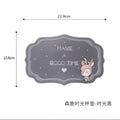 Car anti-slip mat creative cartoon silicone coaster high temperature resistant washable mobile phone storage mat fashion soft rubber placemat