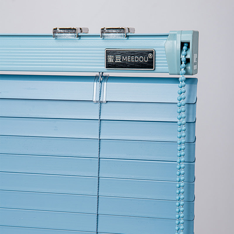 Pvc blackout blinds - no drilling required, minimalist design for bathroom, bedroom, office - honey bean style