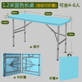 Folding desk portable training table home table outdoor night market stall small apartment dining table