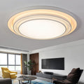 Led ceiling light round living room lamp 80cm minimalist modern elegant home bedroom light 1m large round room lighting fixture