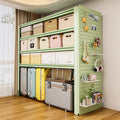Household shelf storage rack floor-standing multi-layer bookshelf perforated board storage sundries express storage rack supermarket display rack