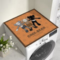 Washing machine cover, refrigerator dust cover, waterproof sun protection cover, coffee table bedside table, no-wash leather mat