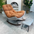 Living room lazy rocking sofa chair, adult recliner, sleepable, balcony home leisure, 2025 new high-end model