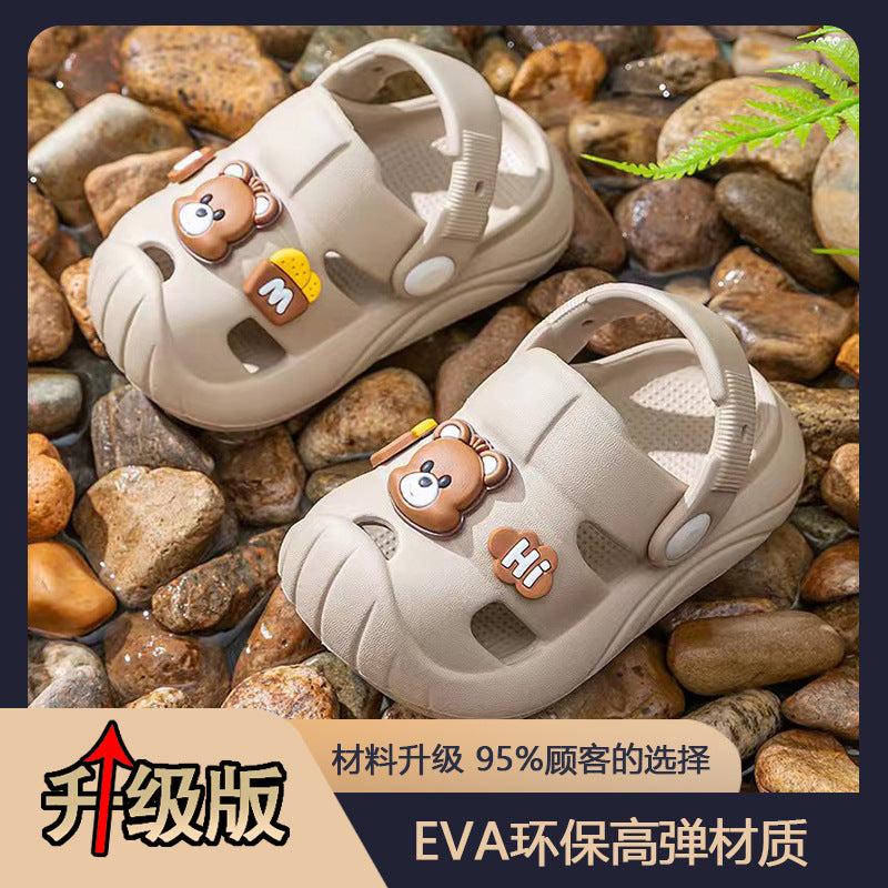 Boys and girls summer baby sandals infant kids clogs beach shoes