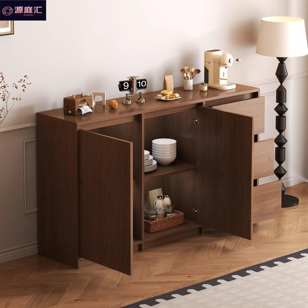Used retro sideboard wall-mounted integrated home coffee machine kitchen living room wine cabinet pegboard storage rack cabinet