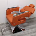 Orange silver square plate [can be tilted]