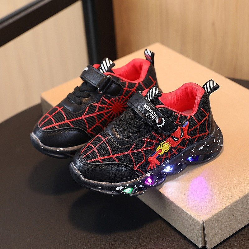 spring/autumn new lightweight velcro kids' sneakers - boys' casual shoes, children's shoes, ages 3-12