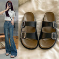 Women's summer sandals: stylish and versatile new beach shoes - high heel, platform, wedge, double buckle sandals
