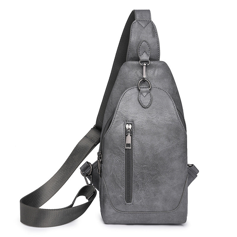 Find a factory,  popular women's bags PU bags, messenger bags, spring women's versatile retro breast bags, waist packs wholesale