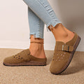 European station  spring/summer new collection: chunky platform birkenstock-style slip-on open-toe mules - women's casual sandals