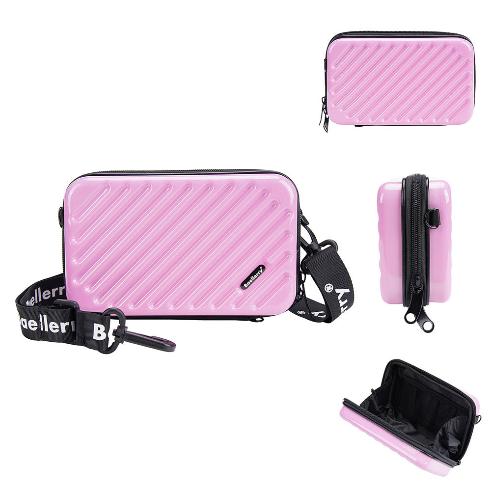 Baellerry new women's PC cosmetic bag  mini box crossbody zipper travel storage bag wholesale