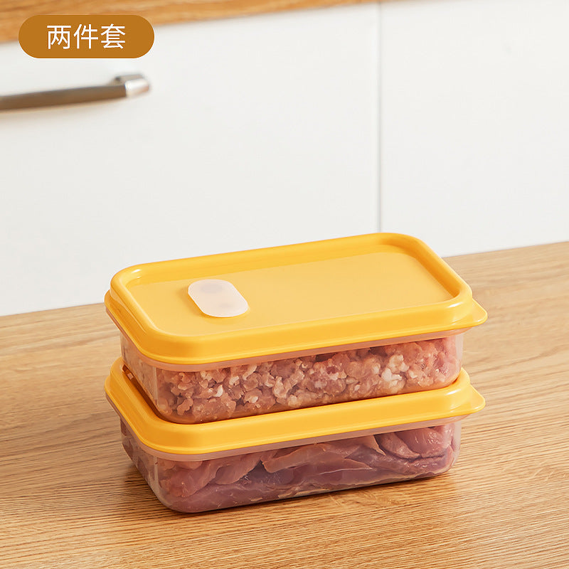 Kitchen Food Refrigerator Storage Box Transparent Sealed Fruit Food Fresh-keeping Box Food Grade Plastic Japanese Bento Box