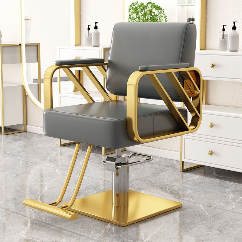 Hairdressing shop special chair hair salon special hair cutting stool classy hairdressing perm and dyeing area adjustable seat hairdressing chair