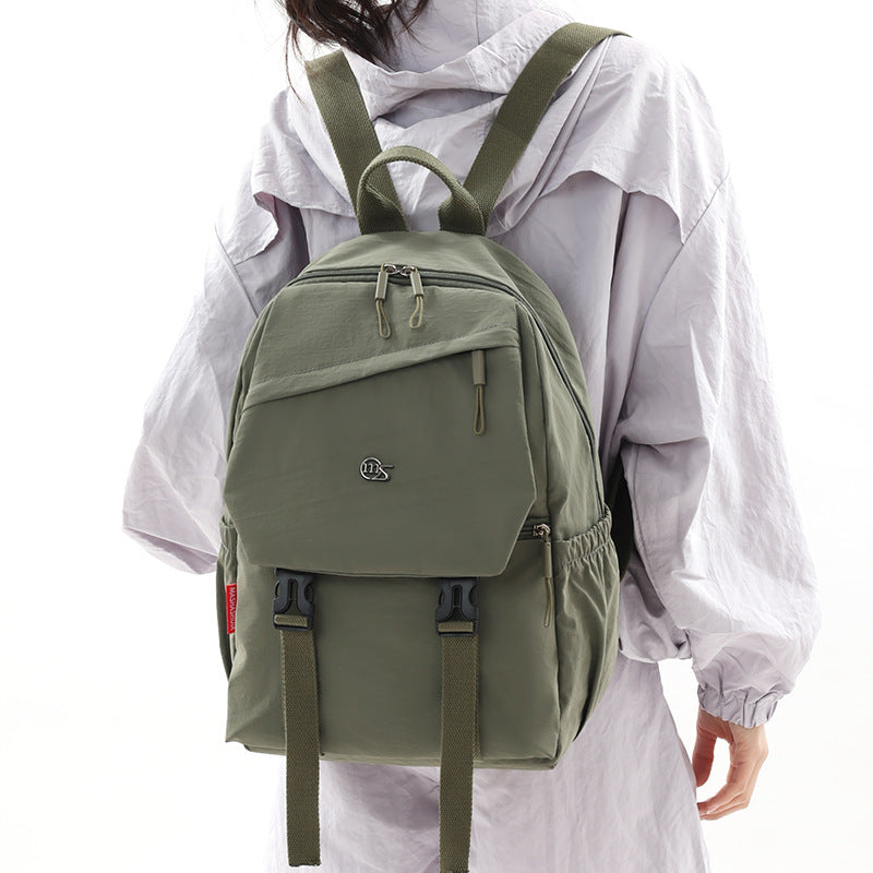 Cross-border new backpack, computer bag, women's commute to work, travel backpack, lightweight Oxford cloth, large-capacity schoolbag