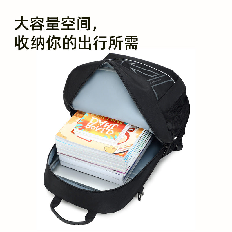 School bag Junior high school boys spine care to reduce the burden of large capacity 3rd to 6th grade children's school bag Elementary school students backpack men