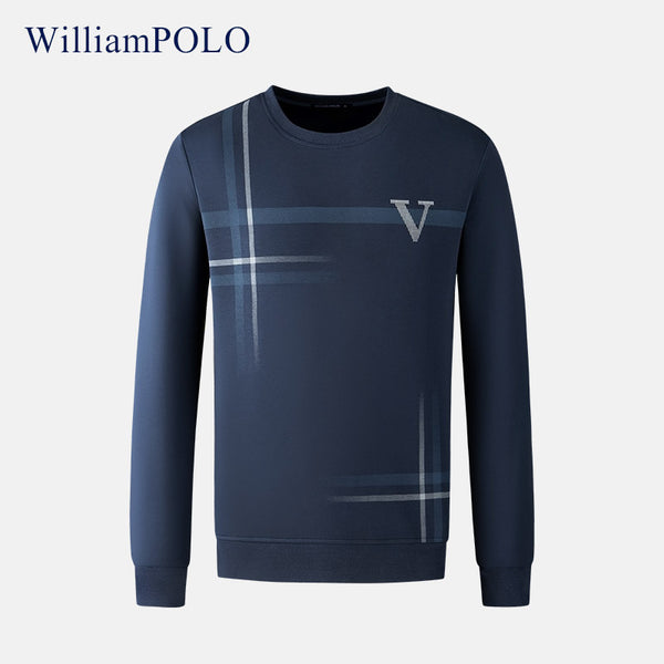 Paul Sweater Men's Long Sleeve T-Shirt Men's Spring and Autumn Casual Men's Top Fashion Trend Men's Sweater Bottom Shirt