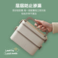 304 stainless steel lunch box satchel multi-layer thermal insulation lunch box portable lunch sealed rectangular lunch box