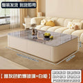 Tv cabinet casual modern living room for home small apartment floor-standing storage cabinet solid wood coffee table tv cabinet combination