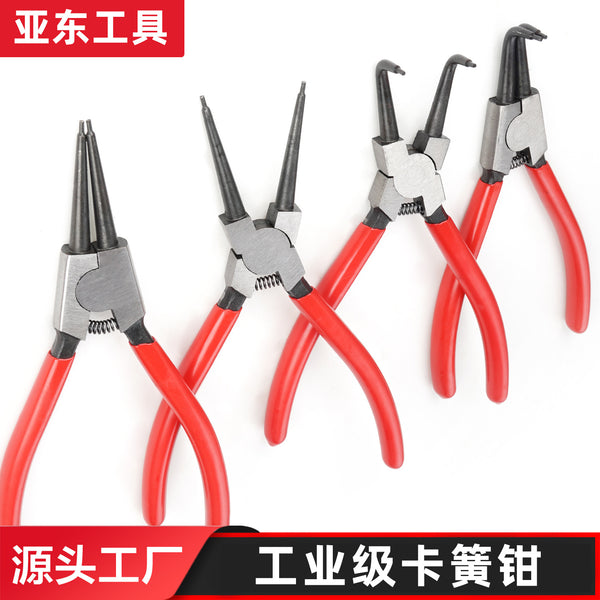 Multifunctional caliper tool set, ring pliers, spring pliers, ring pliers, yellow pliers, inner calipers, dual-purpose caliper pliers