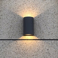 Outdoor waterproof wall light - modern minimalist style for stairs, villas, courtyards, balconies, and entryways - double-headed, up and down lighting