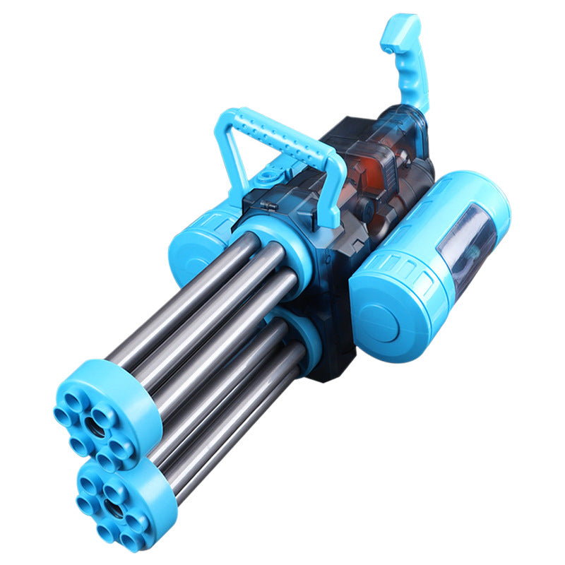 large fire-breathing double-barreled gatling water gun large-capacity rotate high-pressure strong-range electric burst water gun