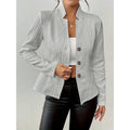 Independent station  fashionexportfall and winternew arrivalhot selling button pattern small suit outwear