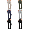 new european and american style solid color casual loose fit athletic sweatpants for women -  cross-border