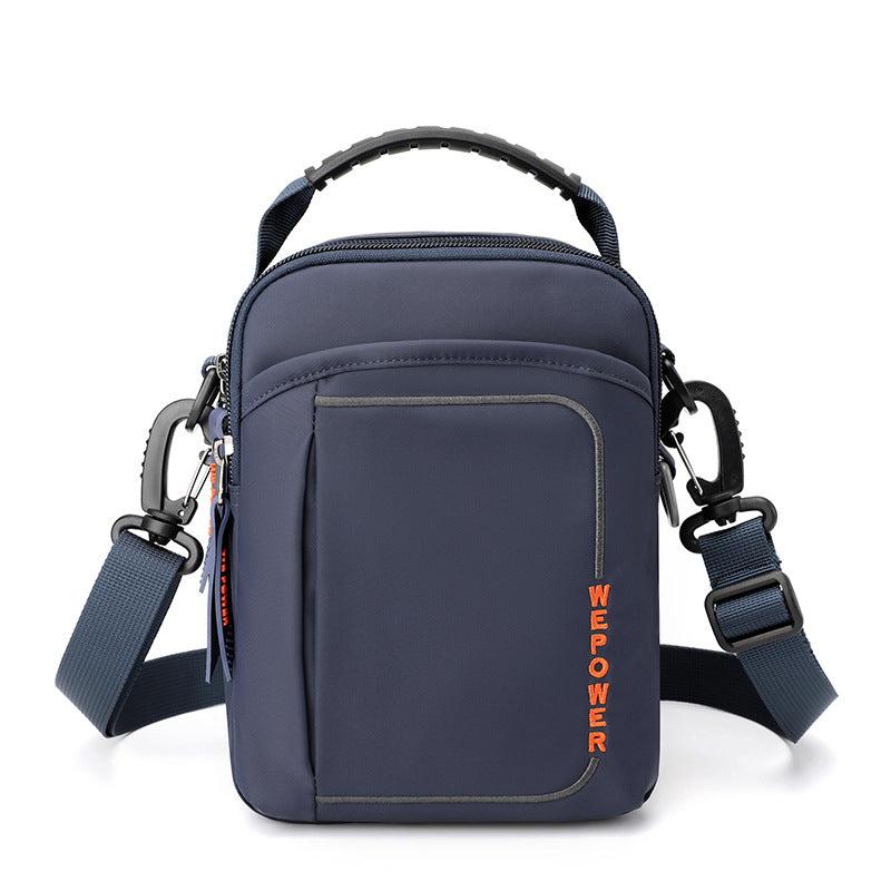 New men's shoulder bag outdoor messenger bag multi-functional dual-purpose wear belt bag travel bag mobile phone fanny pack