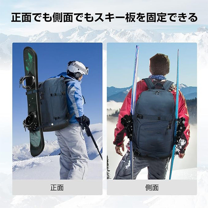 Ski bag Multifunctional backpack Large capacity storage Snowboard dry and wet separation Mountaineering shoulders Other snow equipment