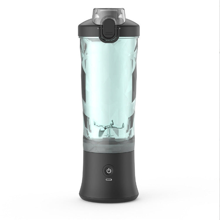 bestseller: portable, high-capacity 600ml sports & fitness blender bottle with direct drink spout - perfect for fresh juice and smoothies