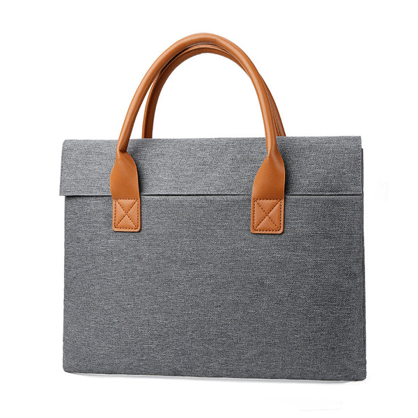 Thin and light computer bag, casual large-capacity liner bag, Oxford cloth manufacturer produces business men's and women's handbags, briefcases